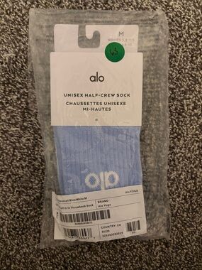 ALO Yoga Unisex Half-Crew Sock